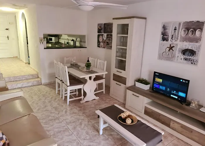 Duplex Parque Santiago 2 Close To Pool, Sea + Beach, Central, Wifi, Heated Pool 美洲海滩